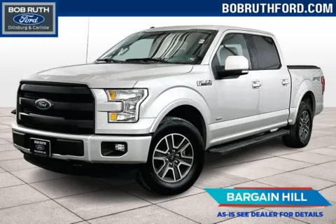 Silver 2017 Ford F-150 Lariat for sale in Dillsburg, PA