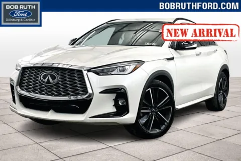 White 2023 INFINITI QX55 LUXE for sale in Dillsburg, PA