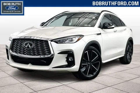 White 2023 INFINITI QX55 LUXE for sale in Dillsburg, PA