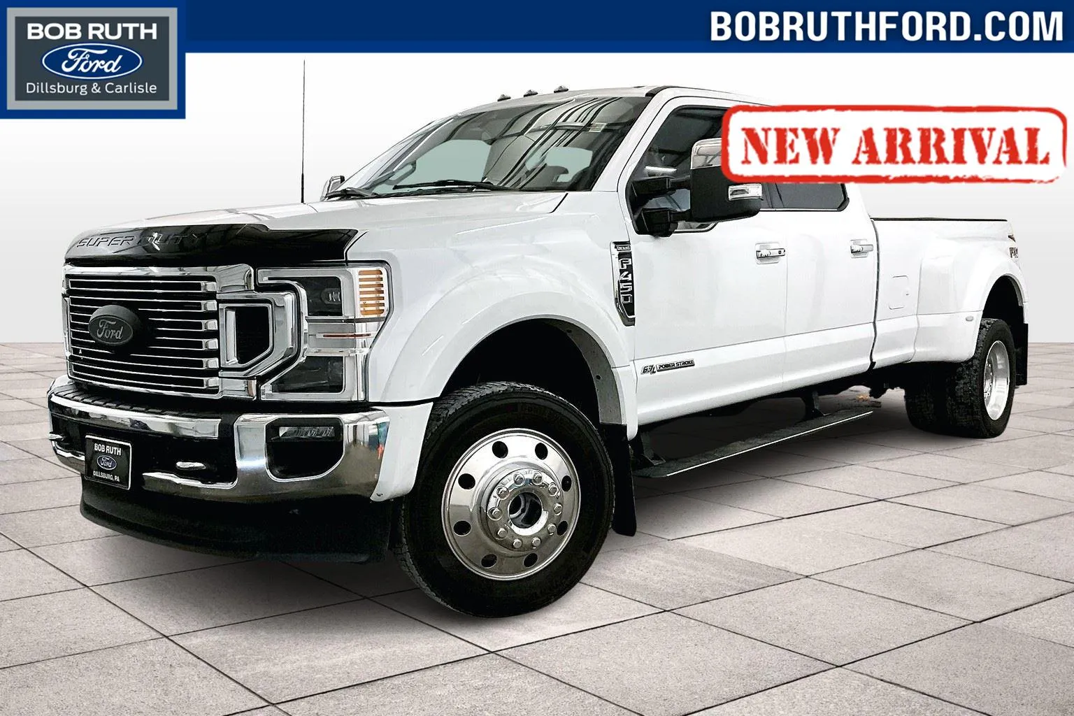 White 2022 Ford Super Duty F-450 DRW King Ranch for sale in Dillsburg, PA