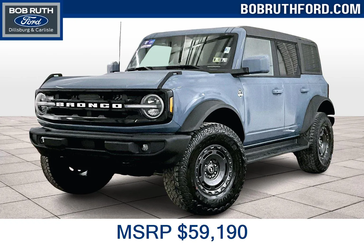 Gray 2025 Ford Bronco Outer Banks for sale in Dillsburg, PA