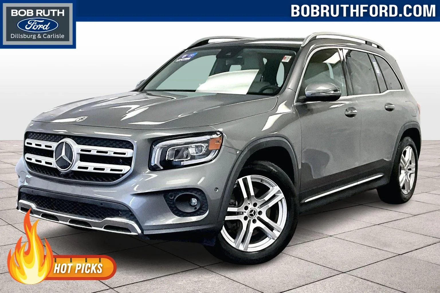 Gray 2022 Mercedes-Benz GLB 250 for sale in Dillsburg, PA