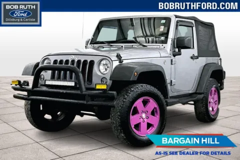 Silver 2016 Jeep Wrangler Sahara for sale in Dillsburg, PA