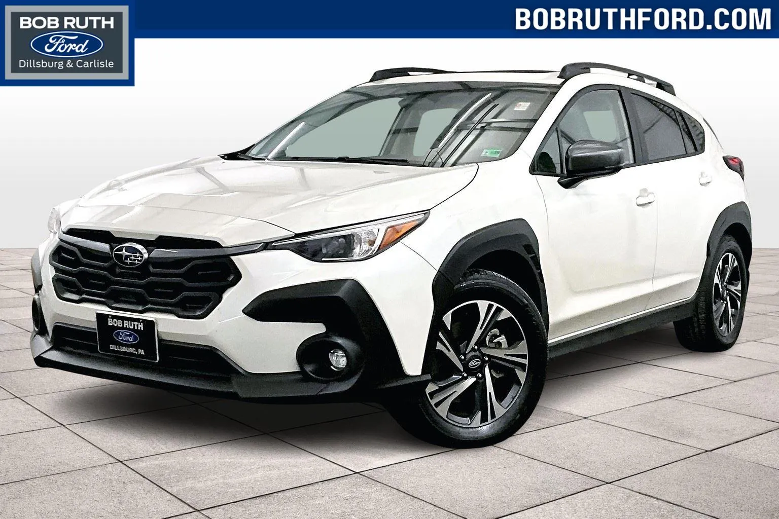 White 2024 Subaru Crosstrek Premium for sale in Dillsburg, PA