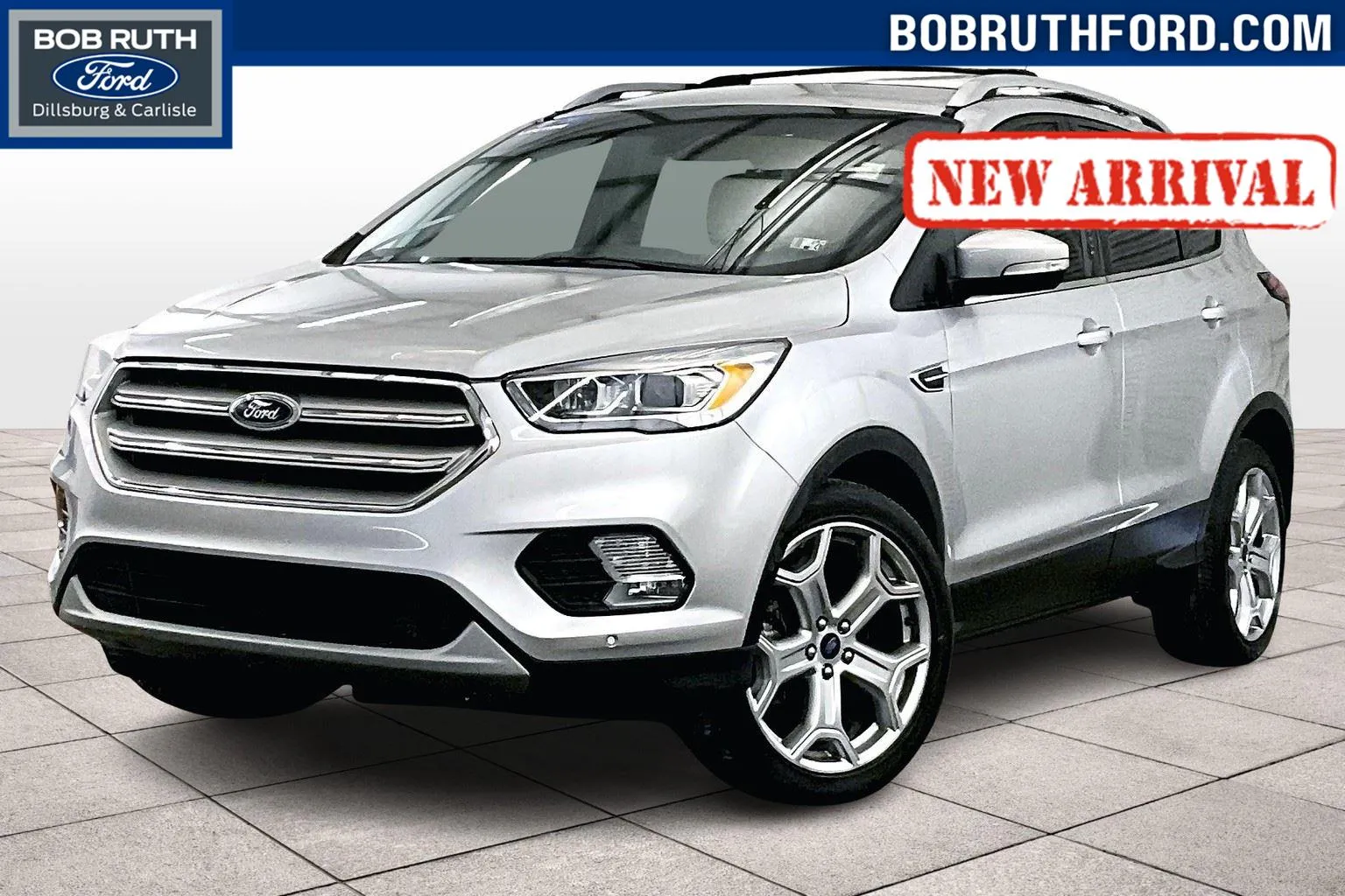 Silver 2019 Ford Escape Titanium for sale in Dillsburg, PA