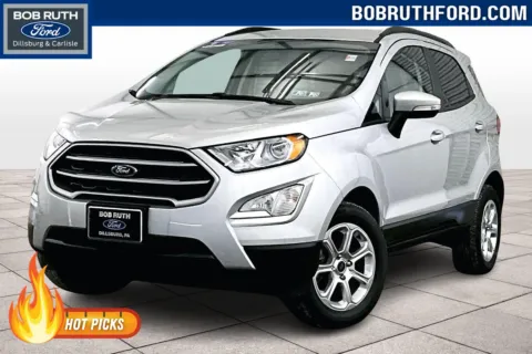 Silver 2021 Ford EcoSport SE for sale in Dillsburg, PA