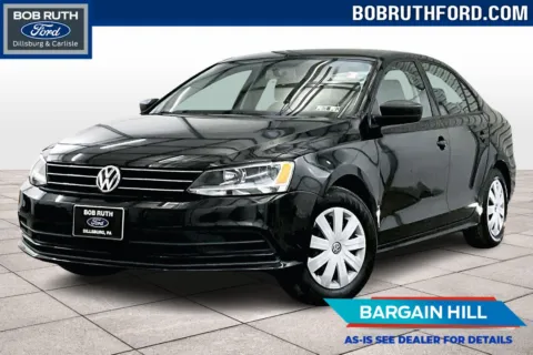 Black 2015 Volkswagen Jetta Sedan 2.0L S for sale in Dillsburg, PA