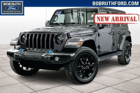 Gray 2021 Jeep Wrangler 4xe Unlimited Sahara High Altitude for sale in Dillsburg, PA