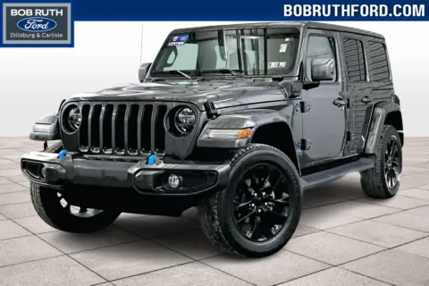 Gray 2021 Jeep Wrangler 4xe Unlimited Sahara High Altitude for sale in Dillsburg, PA