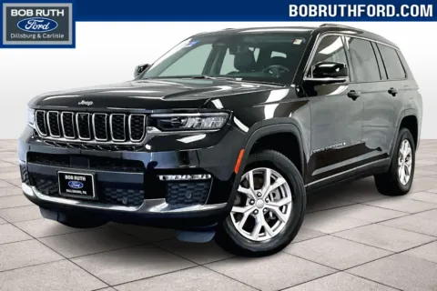 Black 2022 Jeep Grand Cherokee L Limited for sale in Dillsburg, PA