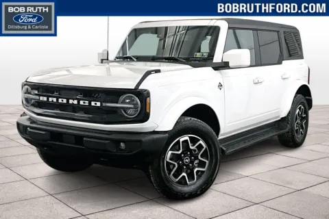 White 2025 Ford Bronco Outer Banks for sale in Dillsburg, PA