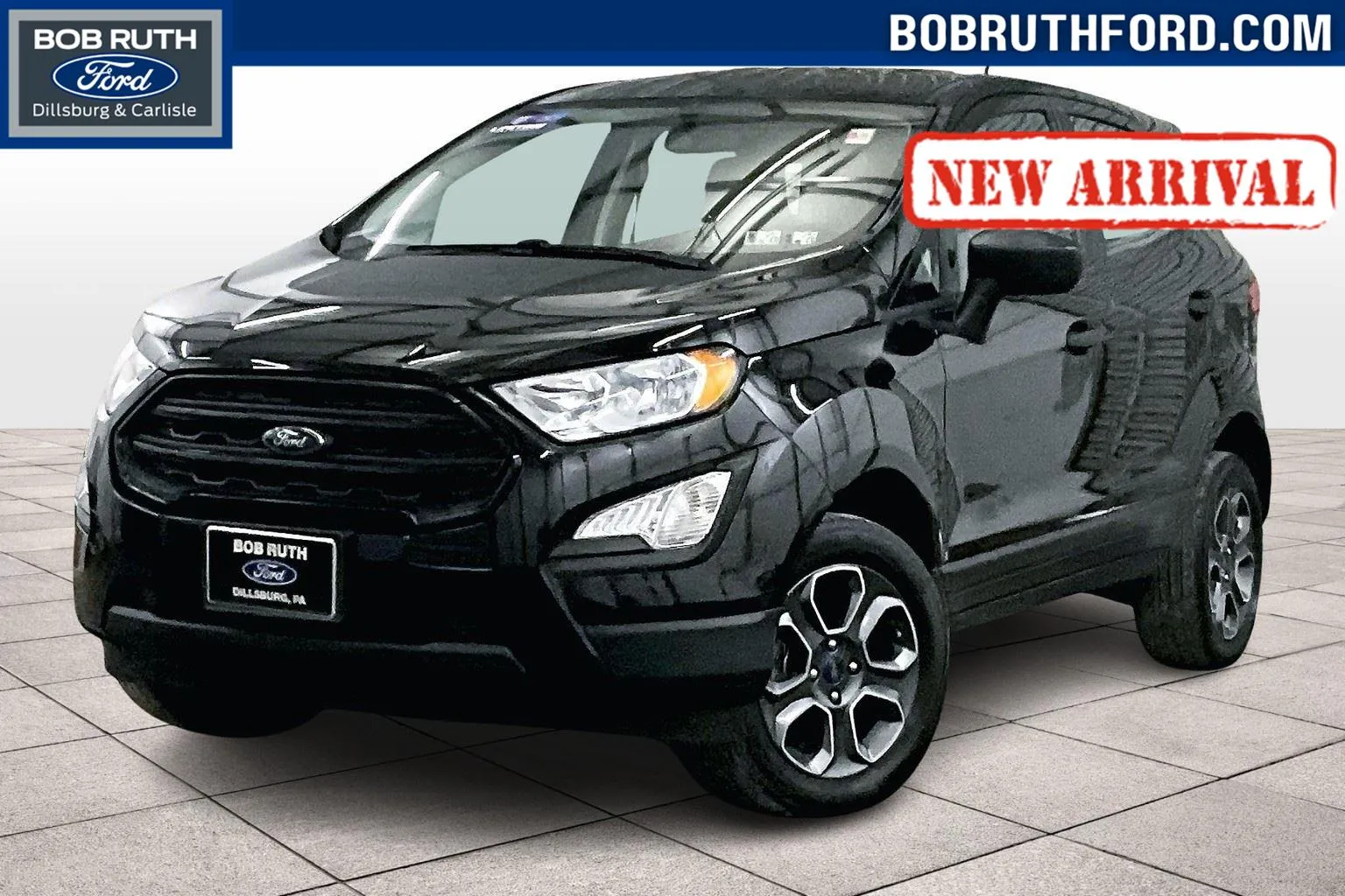 Black 2020 Ford EcoSport S for sale in Dillsburg, PA