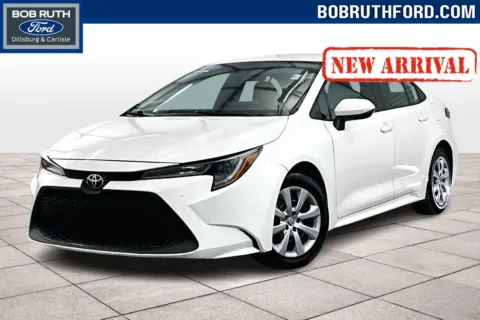 White 2021 Toyota Corolla LE for sale in Dillsburg, PA