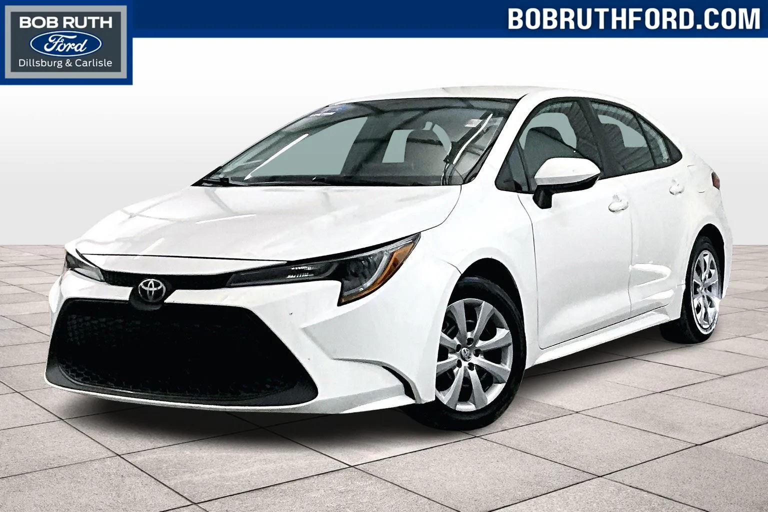 White 2021 Toyota Corolla LE for sale in Dillsburg, PA