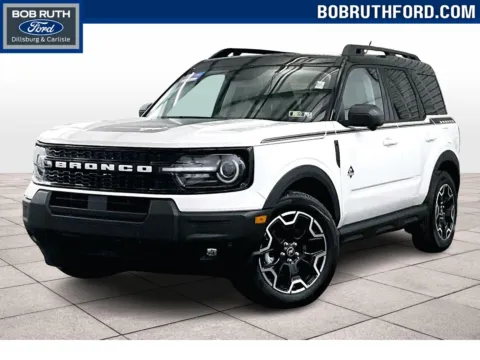 White 2025 Ford Bronco Sport Outer Banks for sale in Dillsburg, PA