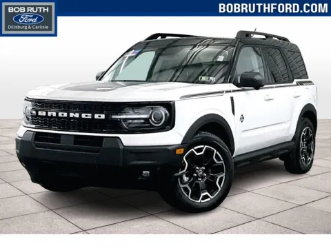 White 2025 Ford Bronco Sport Outer Banks for sale in Dillsburg, PA