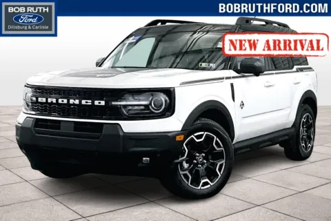 White 2025 Ford Bronco Sport Outer Banks for sale in Dillsburg, PA