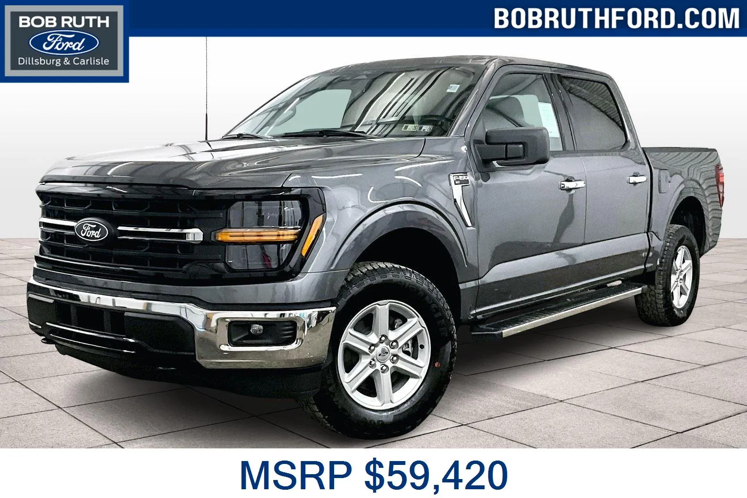 Gray 2025 Ford F-150 XLT for sale in Dillsburg, PA