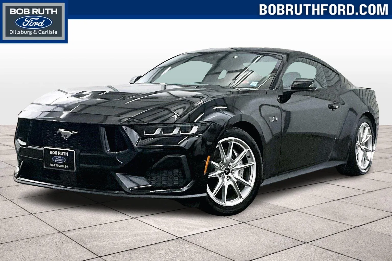 Black 2024 Ford Mustang GT Premium for sale in Dillsburg, PA