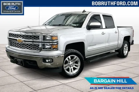 Silver 2015 Chevrolet Silverado 1500 LT for sale in Dillsburg, PA