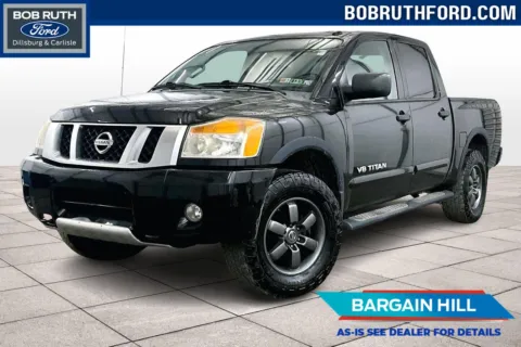 Black 2014 Nissan Titan PRO-4X for sale in Dillsburg, PA