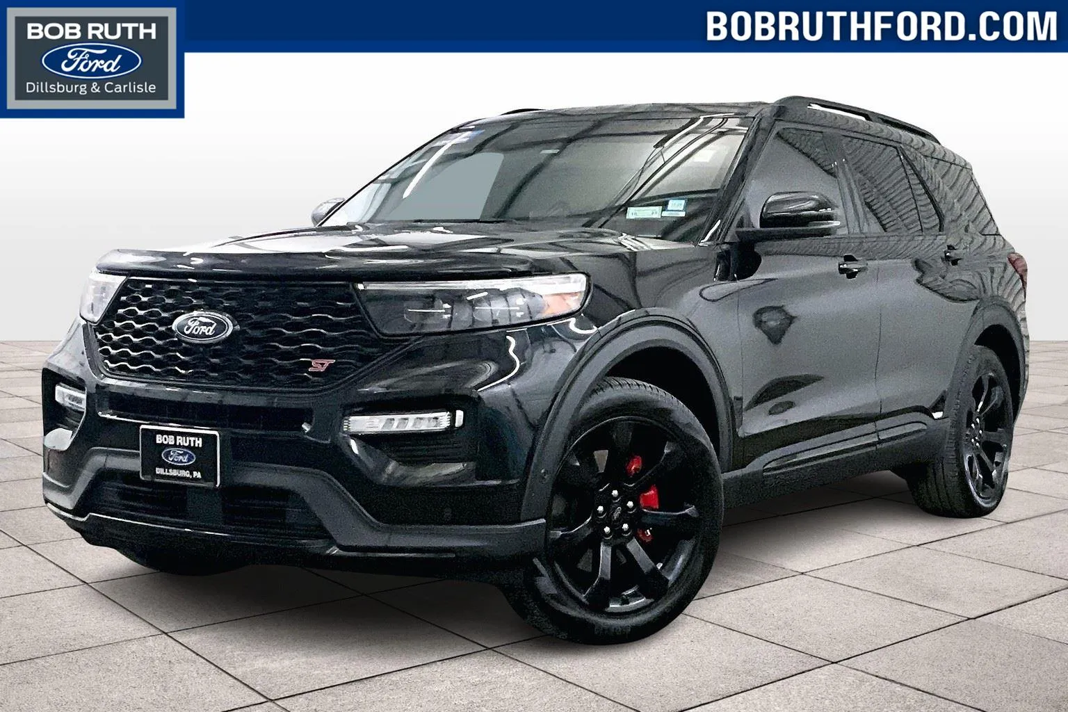 Black 2022 Ford Explorer ST for sale in Dillsburg, PA