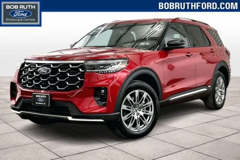 Red 2026 Ford Explorer Platinum for sale in Dillsburg, PA