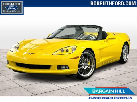 Yellow 2007 Chevrolet Corvette for sale in Dillsburg, PA