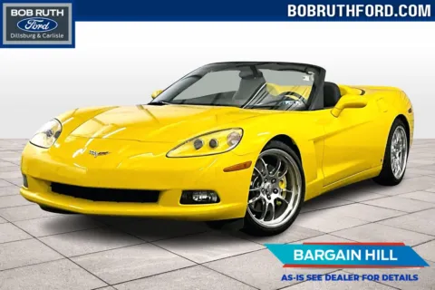 Yellow 2007 Chevrolet Corvette for sale in Dillsburg, PA