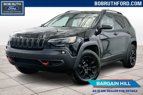 Black 2019 Jeep Cherokee Trailhawk for sale in Dillsburg, PA