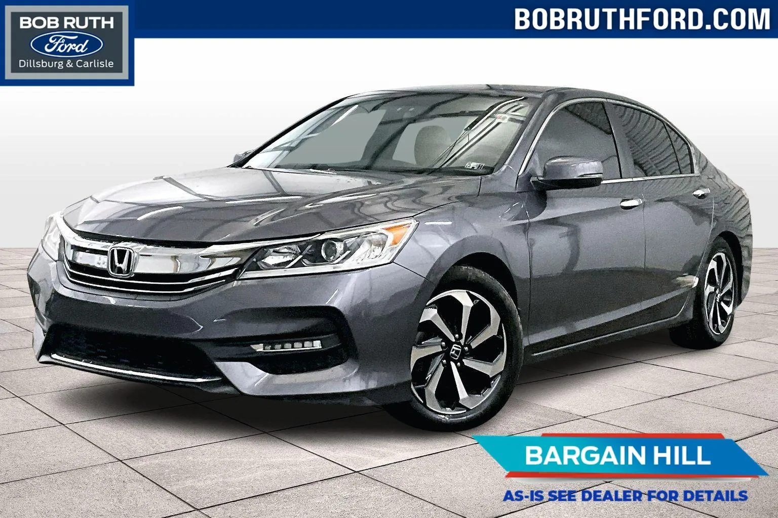 Gray 2017 Honda Accord Sedan EX for sale in Dillsburg, PA