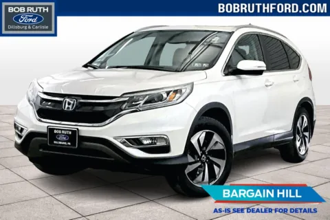 White 2015 Honda CR-V Touring for sale in Dillsburg, PA