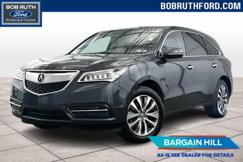 Gray 2016 Acura MDX w/Tech for sale in Dillsburg, PA