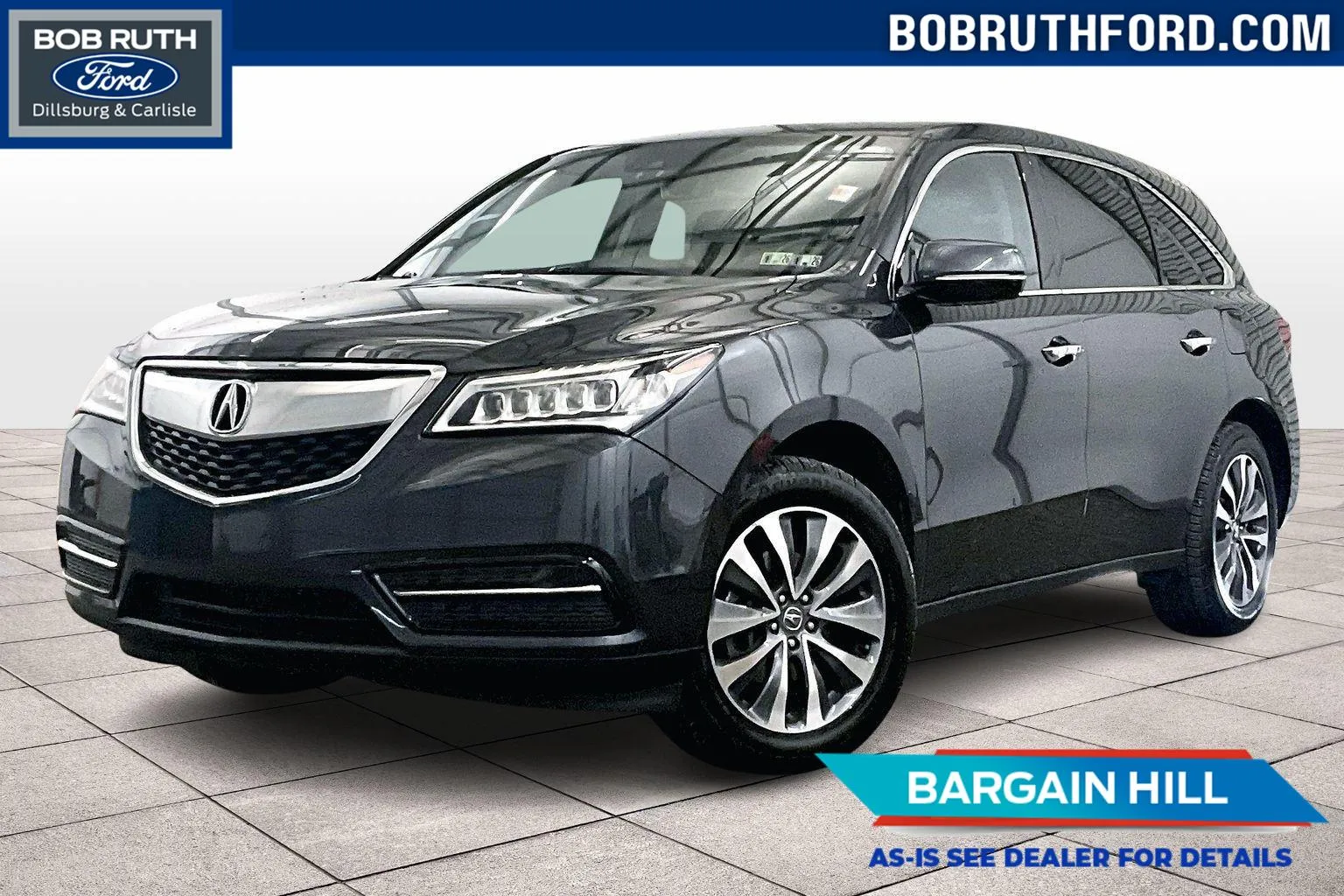 Used 2016 Acura MDX Technology Package with VIN 5FRYD4H43GB017679 for sale in Dillsburg, PA