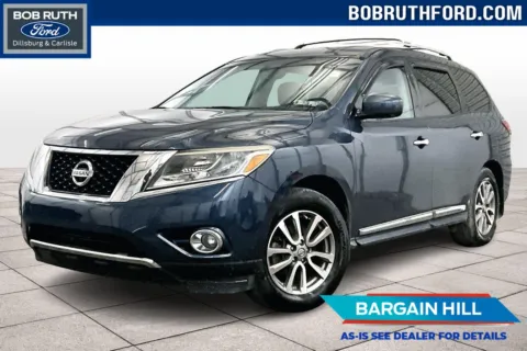 Blue 2015 Nissan Pathfinder SL for sale in Dillsburg, PA