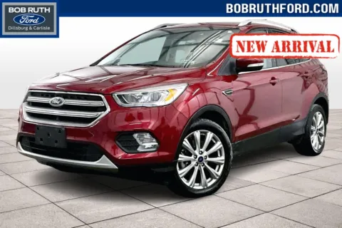 Red 2017 Ford Escape Titanium for sale in Dillsburg, PA