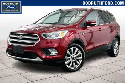 Red 2017 Ford Escape Titanium for sale in Dillsburg, PA