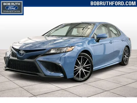 Blue 2023 Toyota Camry Hybrid SE for sale in Dillsburg, PA