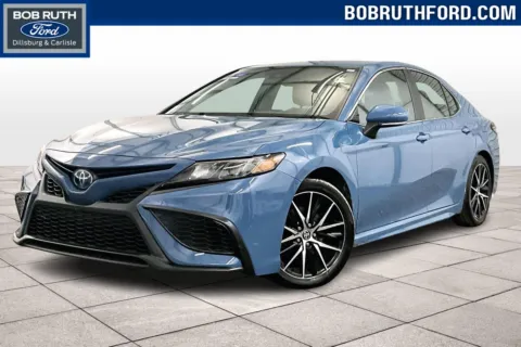 Blue 2023 Toyota Camry Hybrid SE for sale in Dillsburg, PA