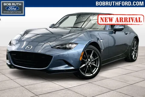 Blue 2017 Mazda MX-5 Miata RF Grand Touring for sale in Dillsburg, PA