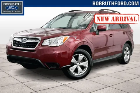 Red 2015 Subaru Forester 2.5i Premium for sale in Dillsburg, PA