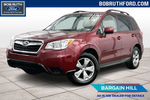 Red 2015 Subaru Forester 2.5i Premium for sale in Dillsburg, PA