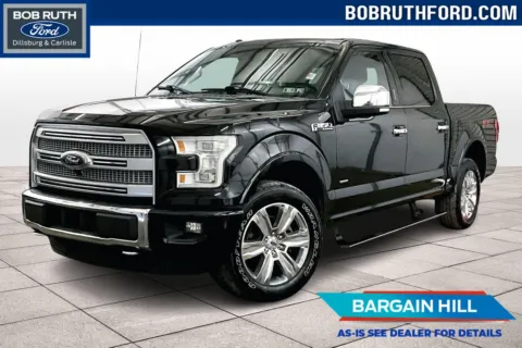 Black 2015 Ford F-150 Platinum for sale in Dillsburg, PA