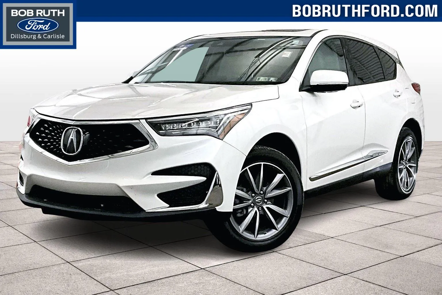 White 2020 Acura RDX w/Technology Pkg for sale in Dillsburg, PA