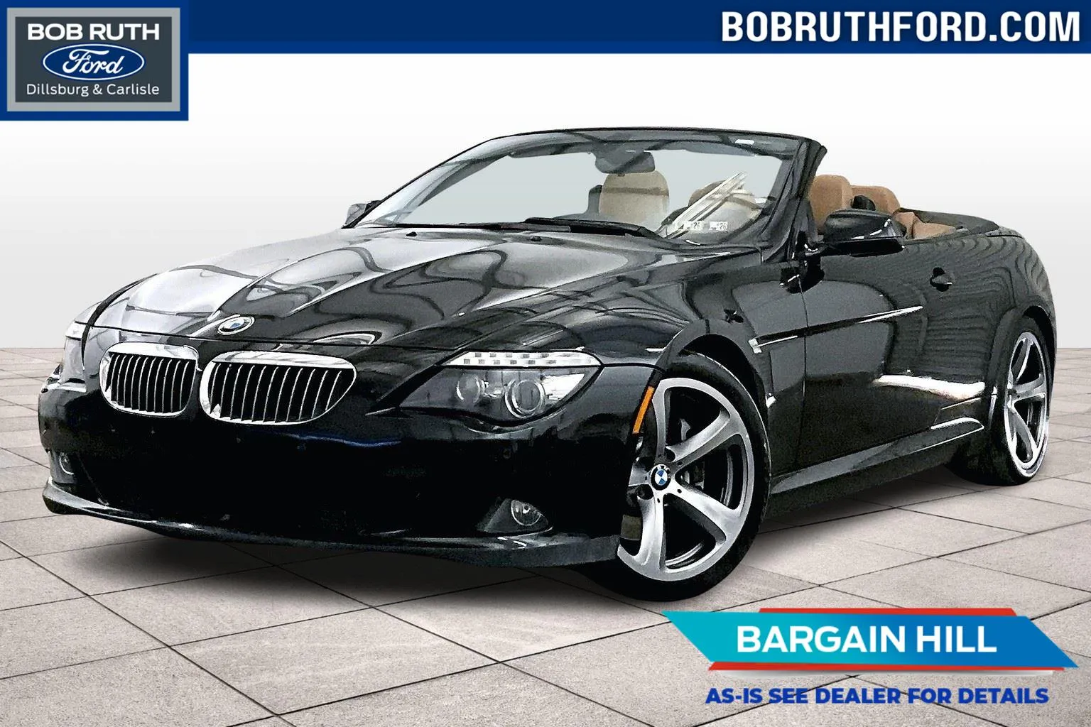 Used 2010 BMW 6 Series 650i with VIN WBAEB5C54AC226026 for sale in Dillsburg, PA