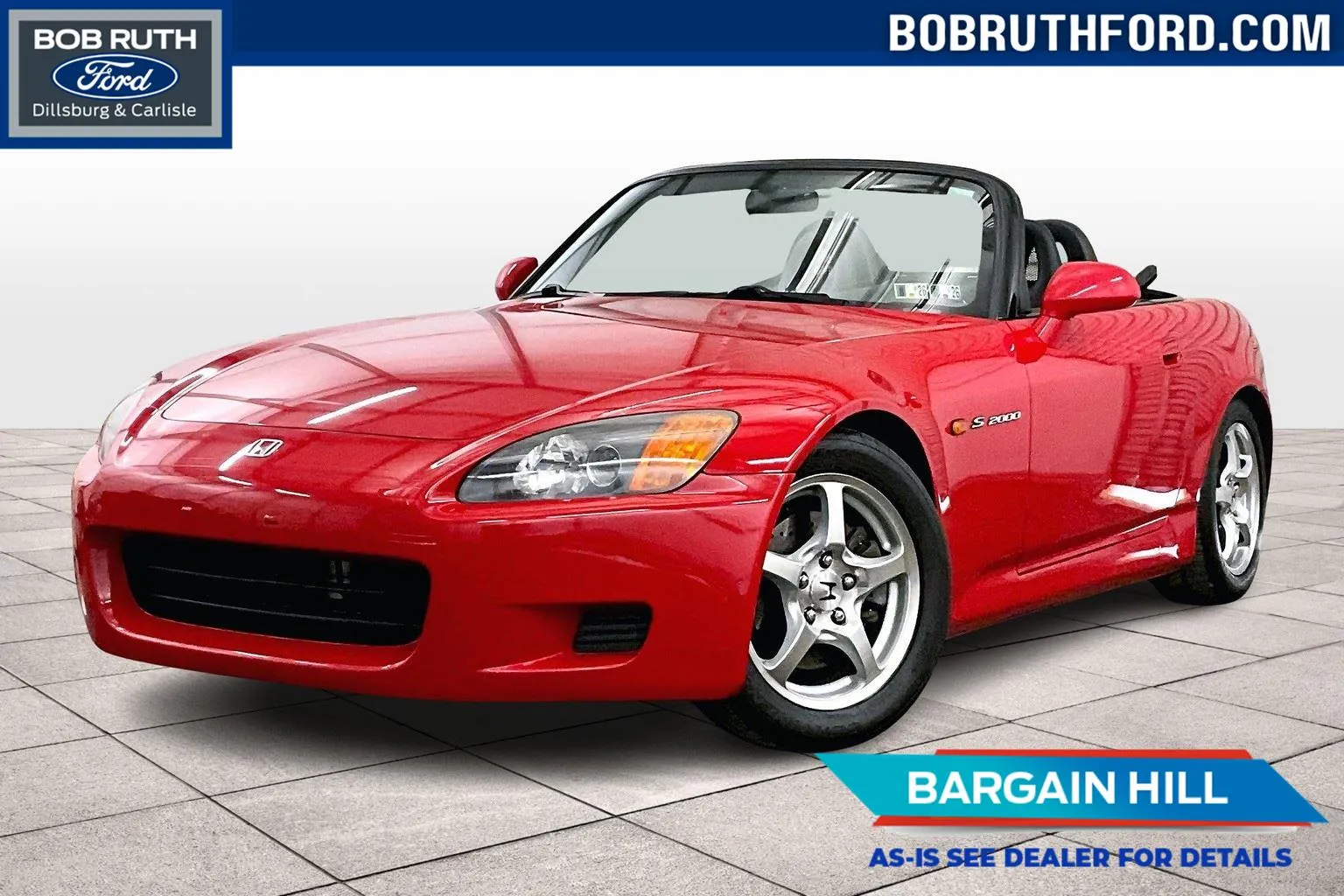 Red 2000 Honda S2000 for sale in Dillsburg, PA