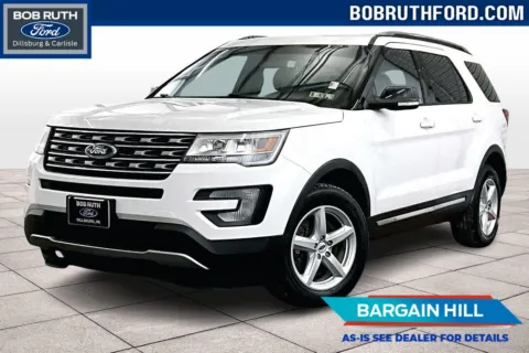 White 2017 Ford Explorer XLT for sale in Dillsburg, PA