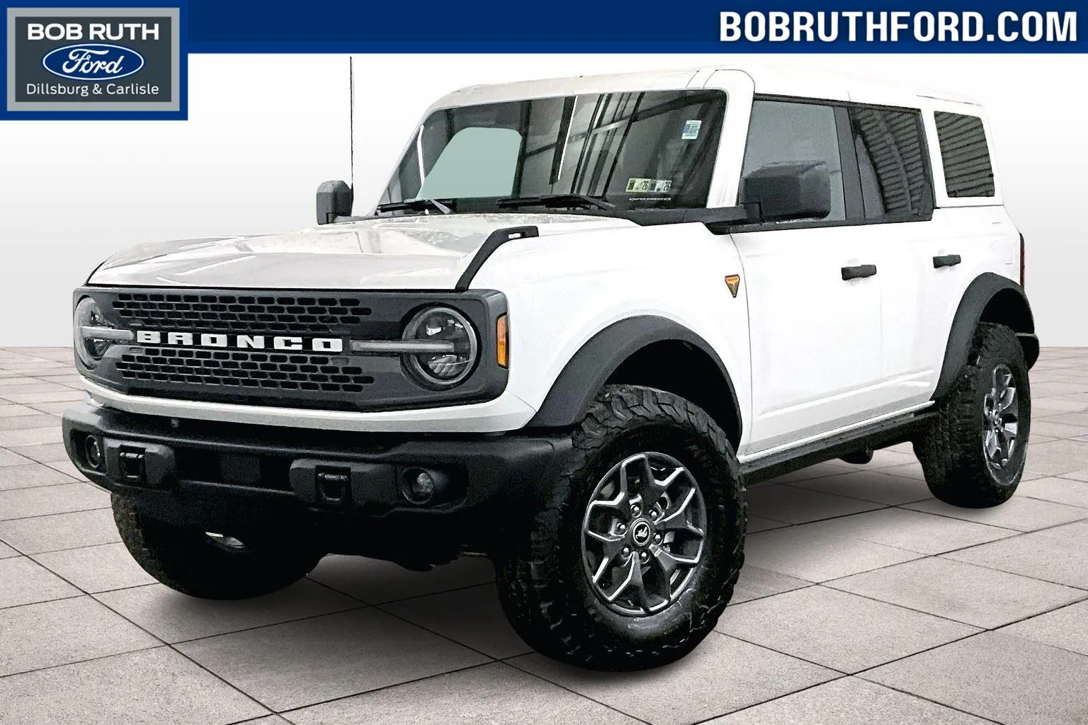 White 2025 Ford Bronco Badlands for sale in Dillsburg, PA