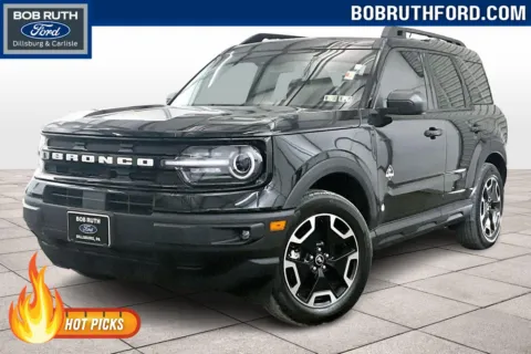 Black 2024 Ford Bronco Sport Outer Banks for sale in Dillsburg, PA