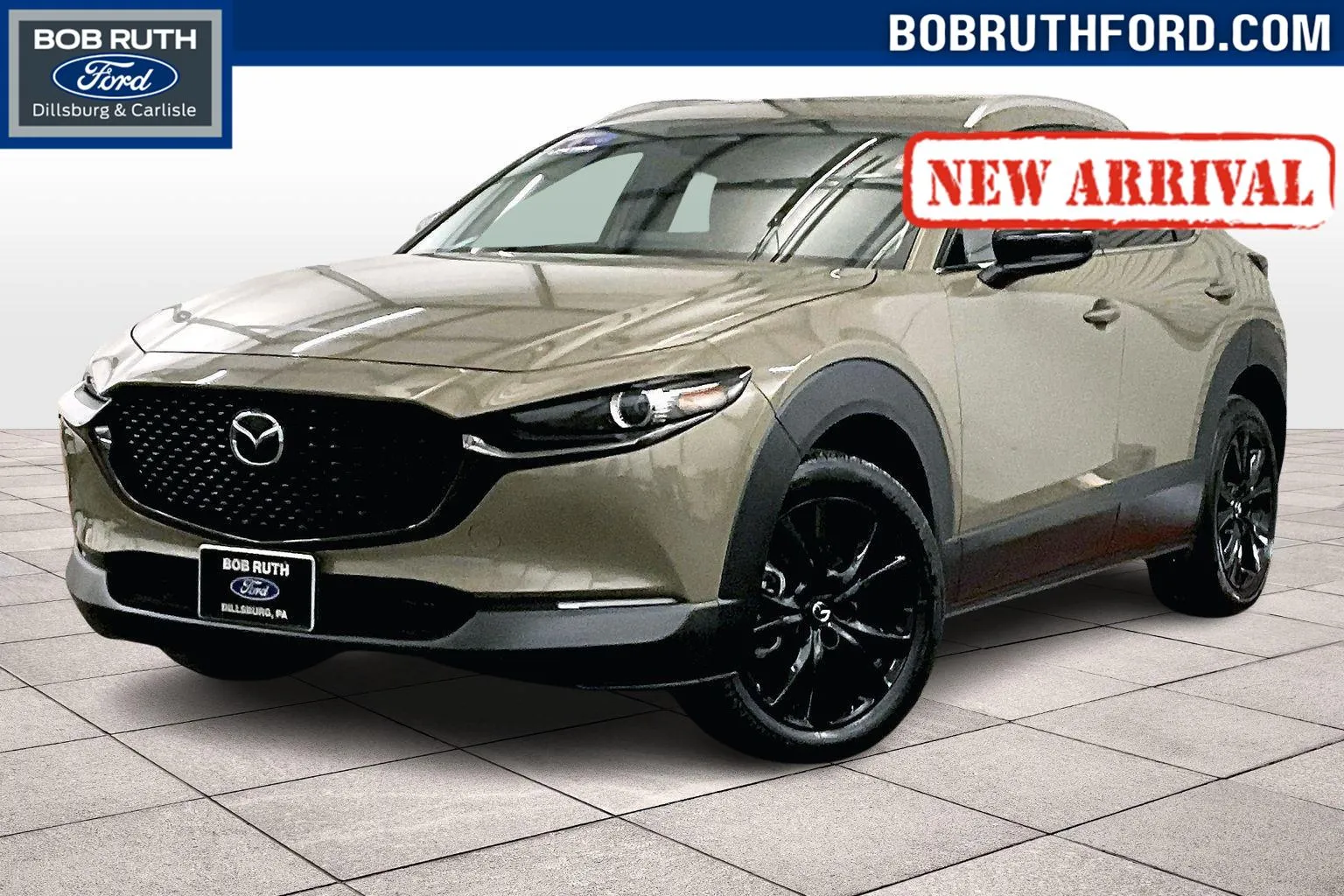 Beige 2024 Mazda CX-30 2.5 Carbon Turbo for sale in Dillsburg, PA